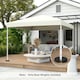 image 7 of Outsunny Tent Weight Base 4pcs Gazebo Foot Leg Pole Anchor Weights Marquee