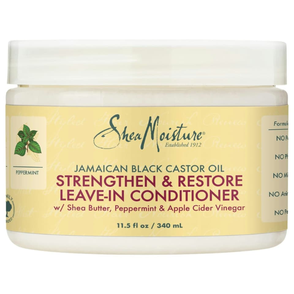 image 1 of Shea Moisture Jamaican Black Castor Oil Leave in Conditioner 340ml
