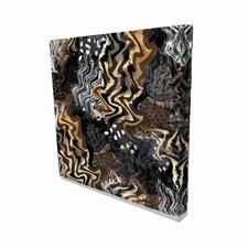 African ethnic elements (Canvas Print) 102cm x 102cm