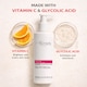 image 6 of skinChemists Balancing Vitamin C & Glycolic Acid Anti-Ageing Cream Cleanser 200ml for Acne, Blemishes, Large Pores, Dullness