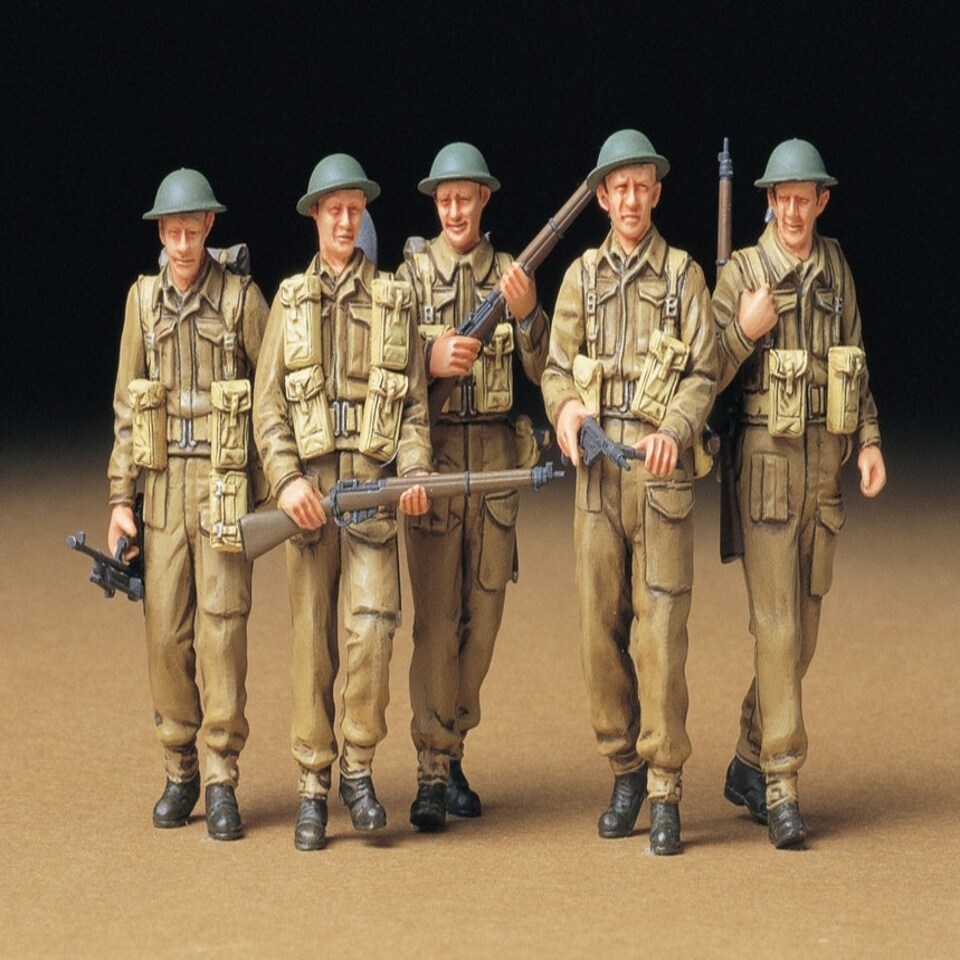 Tamiya British Infantry on Patrol (1:35 Scale)