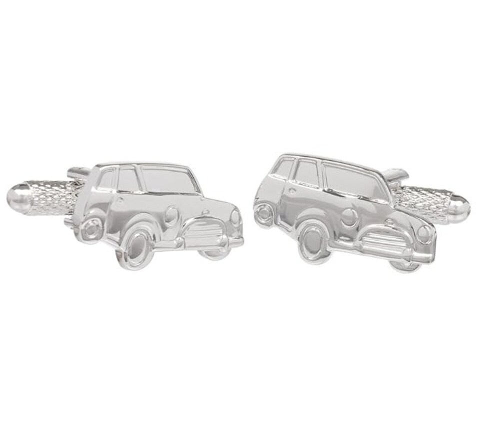 image 1 of Classic Mini Car Cufflinks - Onyx Art CK185