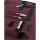 image 3 of Bagbase Contrast Detail Messenger Bag - Burgundy - One Size Purple