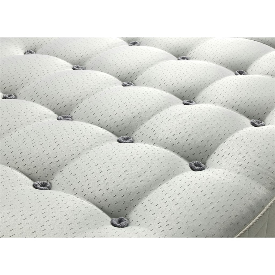image 1 of 4ft 6" Double Premium Cool Blue Memory Foam Pocket Sprung Mattress (1500 Springs) - (135cm)