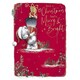 image 1 of Bear With Gifts On Back Merry & Bright Christmas Card