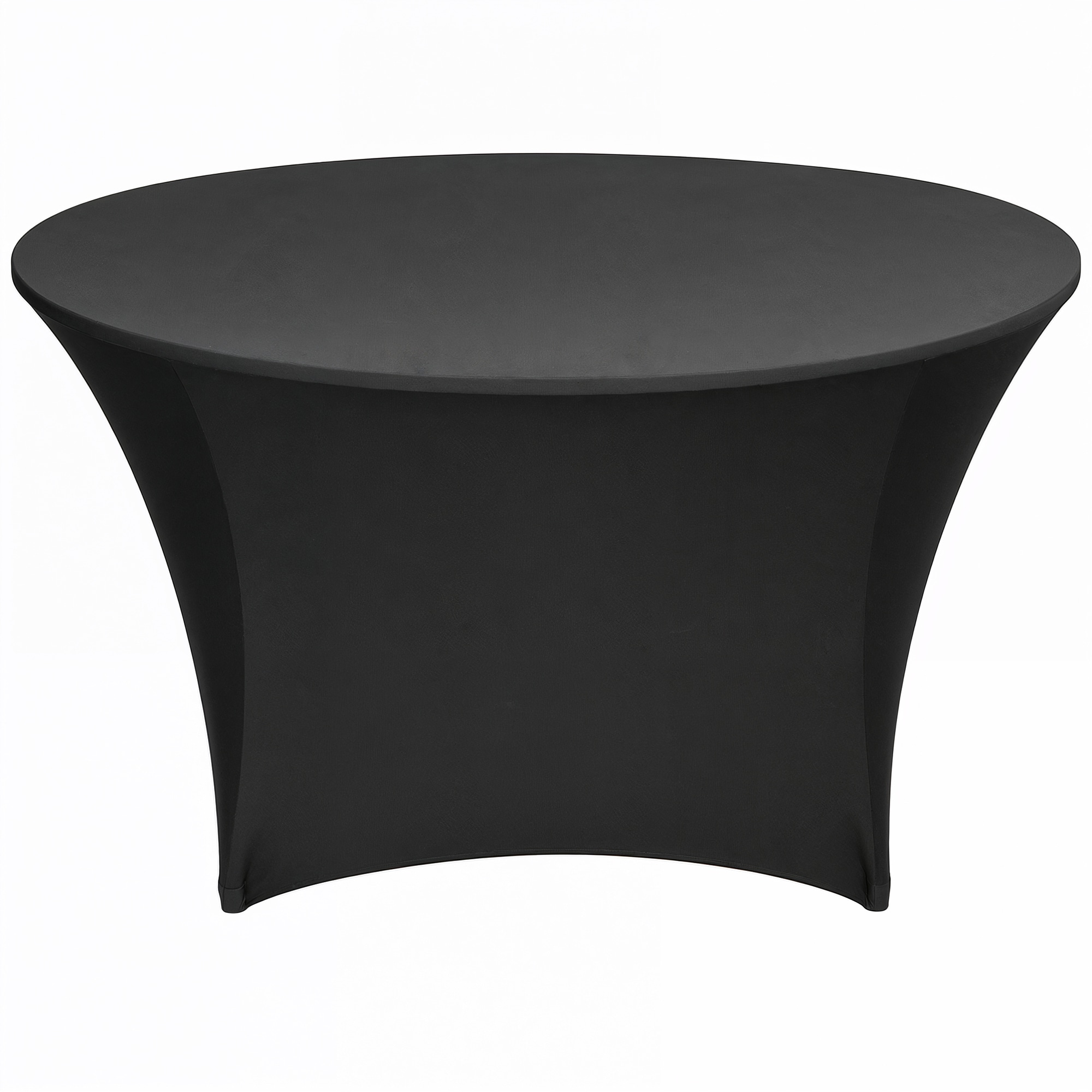 6FT Fitted Tablecloth Stretchable Elastic Spandex Round Patio Table Cover - 1pc