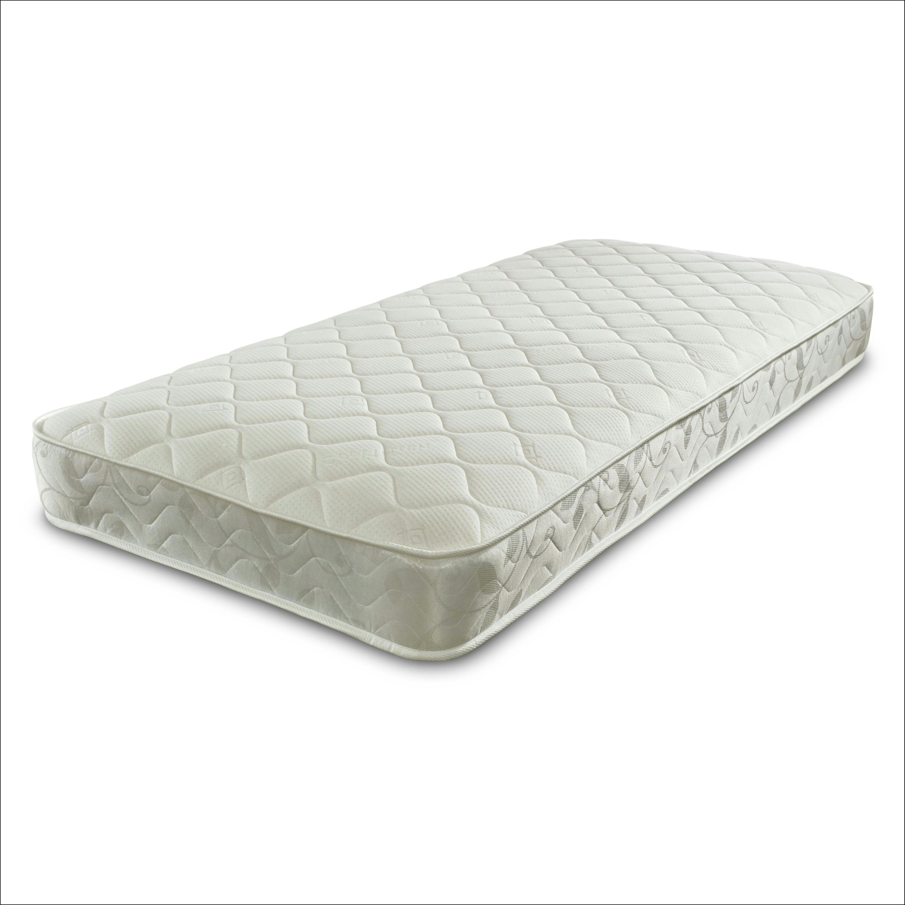 Hybrid Coil Spring and Memory Foam Mattress - 19cm Deep, Soft-Medium Feel | White | Small Double