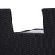 image 8 of Outsunny Rattan Chair Garden Furniture Patio Companion Love Seat Table 