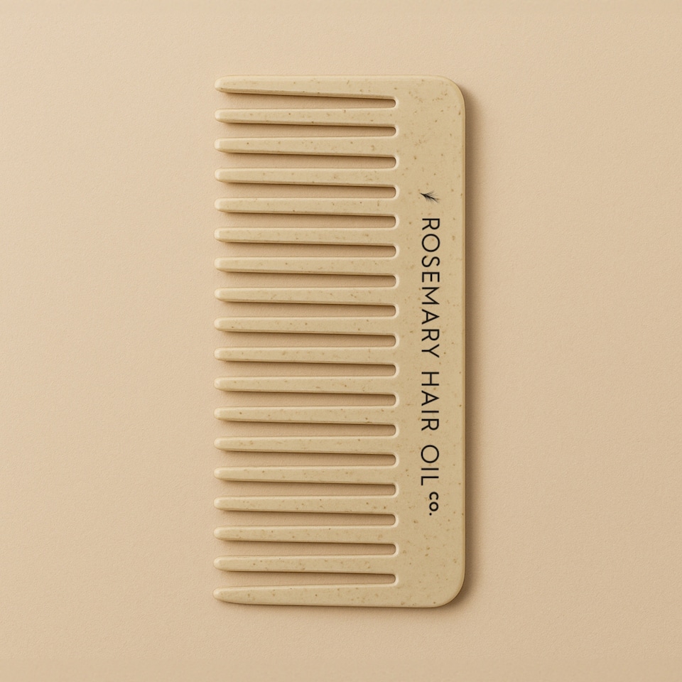 image 1 of Rosemary Hair Oil Co Scalp Soothe Essential Flat Comb