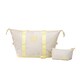 image 1 of Stylish Duffel Bag & Toiletry Bag, Perfect Gym, Travel & Everyday Carry - White