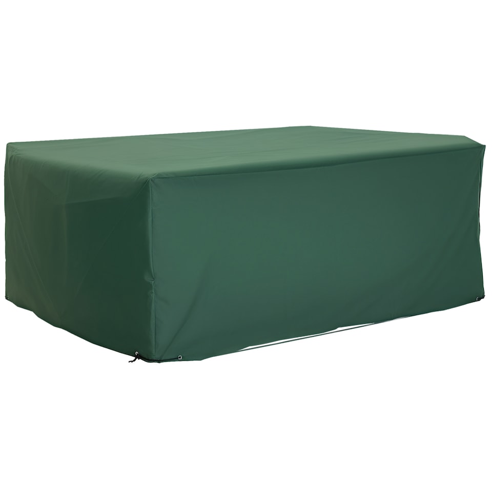 image 1 of Outsunny UV Rain Protective Cover For Garden Patio Wicker Rattan | Green | Green