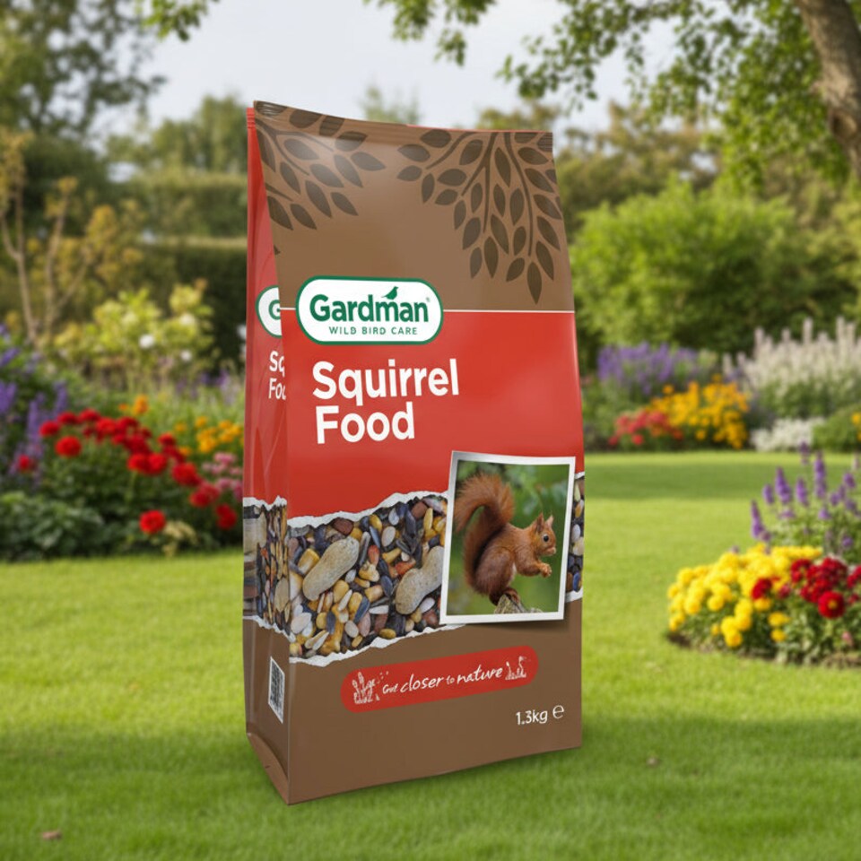 image 1 of Gardman Squirrel Food 1.3kg Vitamin-Rich Blend