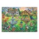 image 2 of Bird Table BIG 500 Piece Jigsaw Puzzle