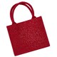 image 2 of Westford Mill Shimmer Jute Mini Gift Bag - Natural Gold - One Size (UTBC5367)