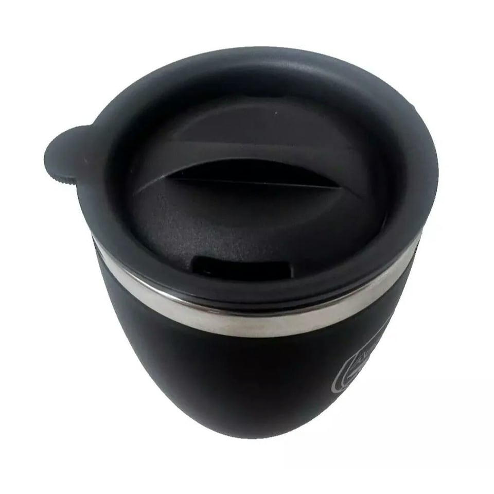 image 1 of Arsenal FC Black Barrel Travel Mug | Black | 1