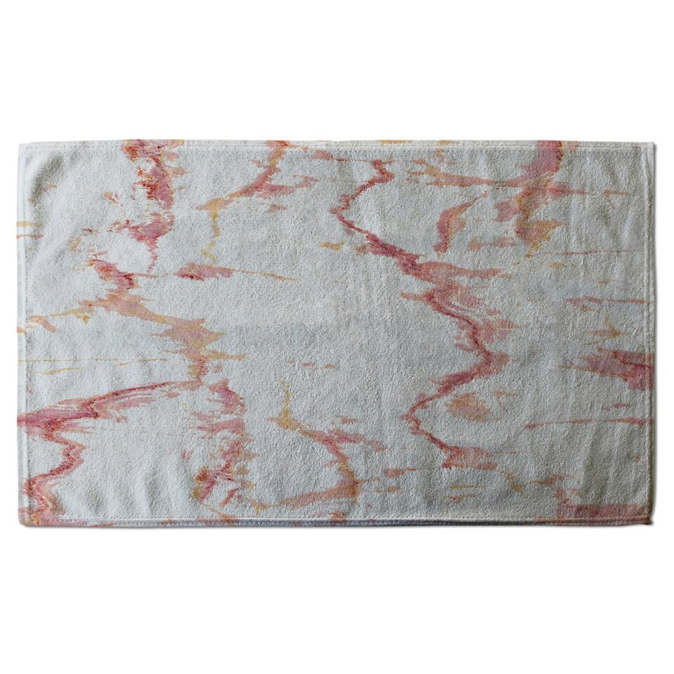 image 1 of Pink Marble (Kitchen Towel)