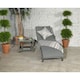 image 3 of Rattan Multi Position Arched Sun Lounger