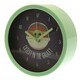 image 1 of Star Wars: The Mandalorian Cutest In The Galaxy Analogue Desk Clock - Green/Black - One Size