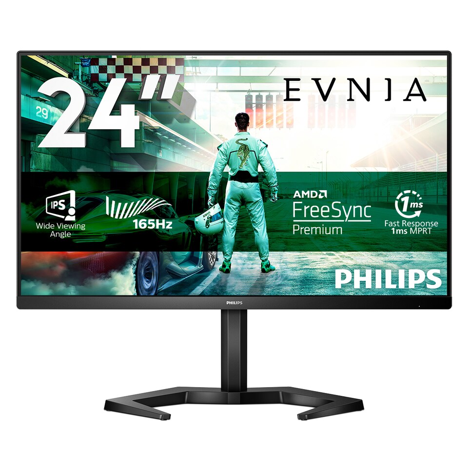 image 1 of Philips Evnia 24M1N3200ZS/00, 60.5 cm (23.8 inches), 1920 x 1080 pixels, Full HD, LCD, 4 ms, Black