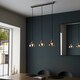 image 3 of Caspa Bar Pendant Ceiling Lamp, Bright Nickel Plate, Mirrored Glass