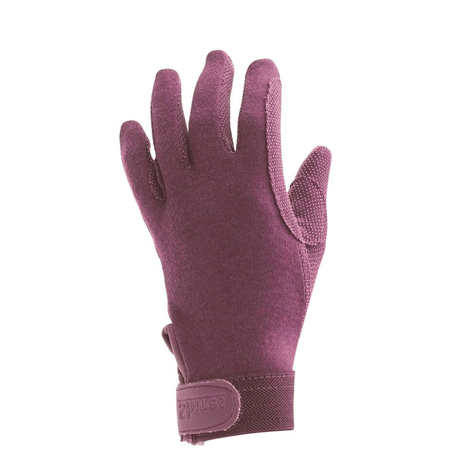 image 1 of Shires Unisex Adult Newbury Gloves - Purple - S Purple | S