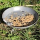 image 3 of Metal Bird Bath or Feeder for garden birds or wildlife, 22cm diameter