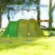 image 5 of Outsunny Inflatable 3-4 Man Tunnel Tent w/ Air Pump, Living Area 