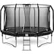 image 1 of 12ft Salta Black Round First Class Edition Trampoline with Enclosure