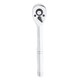 image 1 of SPARES2GO 3/8" Socket Ratchet Square Drive 100 Teeth Quick Release Reversible Chrome Vanadium Steel Tool