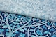 image 2 of Harrow Microfibre Floral Reversible Duvet Cover Set with Pillowcase | Blue | King