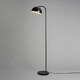 image 3 of BHS Travis Arc Floor Lamp, Matte Black