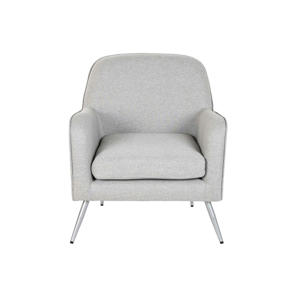 image 1 of Armchair Home ESPRIT Grey Silver 71 x 68 x 81 cm Grey