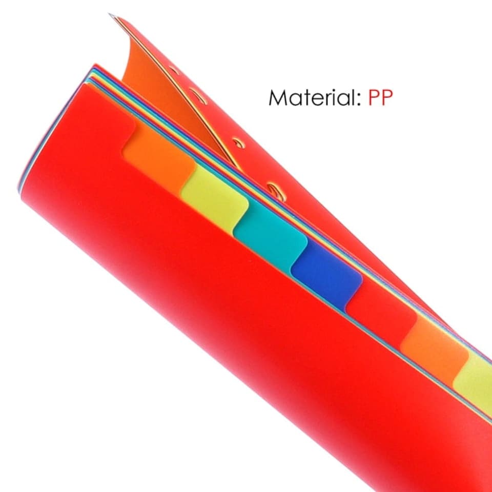 image 1 of A4 12 Part Plastic Index Divider
