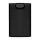 image 7 of Harbour Housewares Square Stainless Steel Kitchen Pedal Bin - 20L | Black | Black | One Size