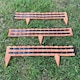 image 5 of Wooden Log Roll Style Garden Lawn Edging (70cm x 10cm) - 3 Panels