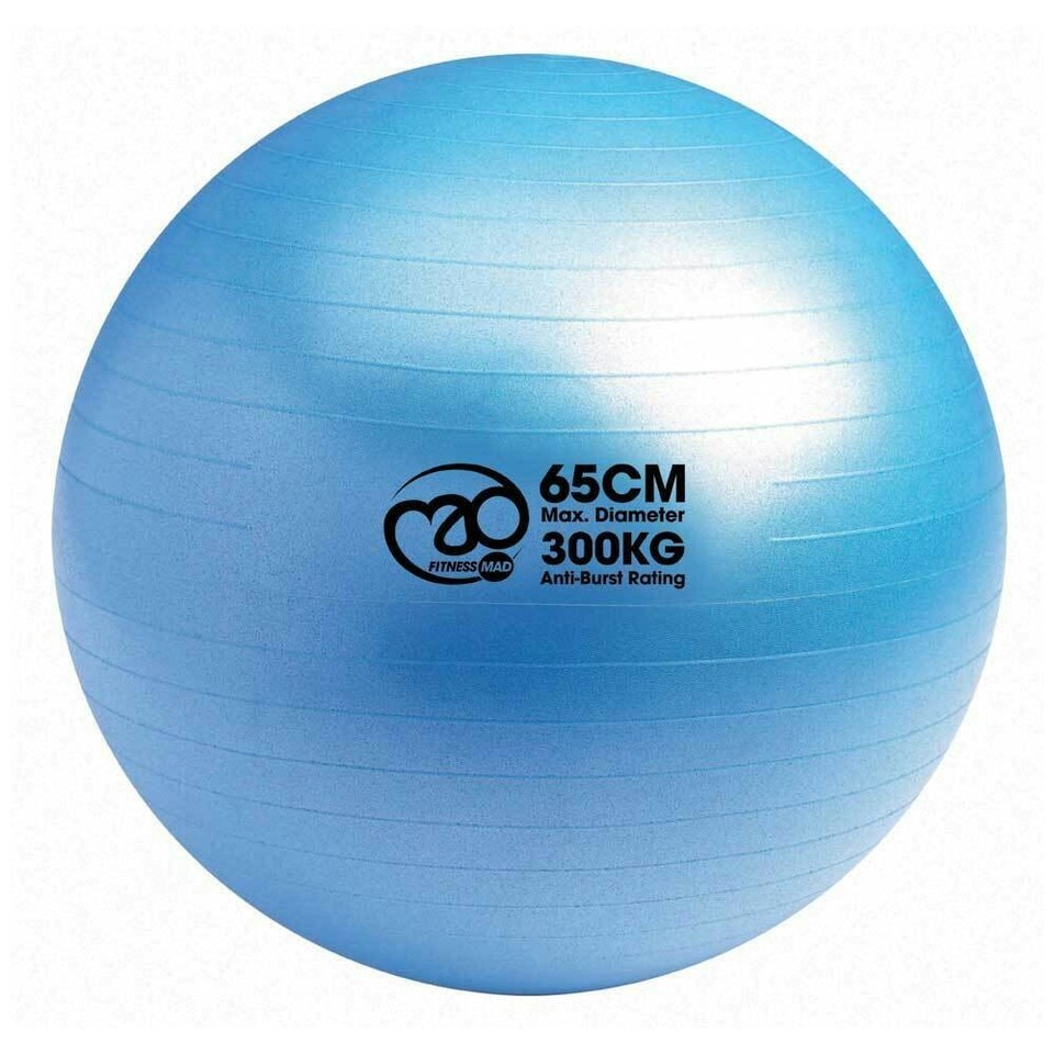 image 1 of Fitness Mad Swiss Ball - Blue - 65cm