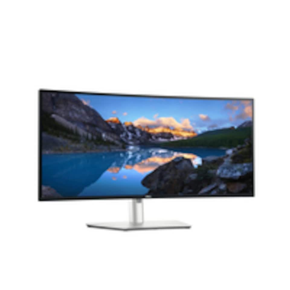 image 1 of DELL UltraSharp U3425WE, 86.7 cm (34.1"), 3440 x 1440 pixels, Wide Quad HD, LCD, 8 ms, Black, Silver | Black | Black, Silver | 80 cm