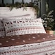 image 2 of Fusion Christmas Fairisle Duvet Cover Set Natural