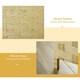 image 5 of HOMCOM 4 Panel Folding Room Dividers for Wall, Privacy Screen Panels, Brown Brown | 4 panels