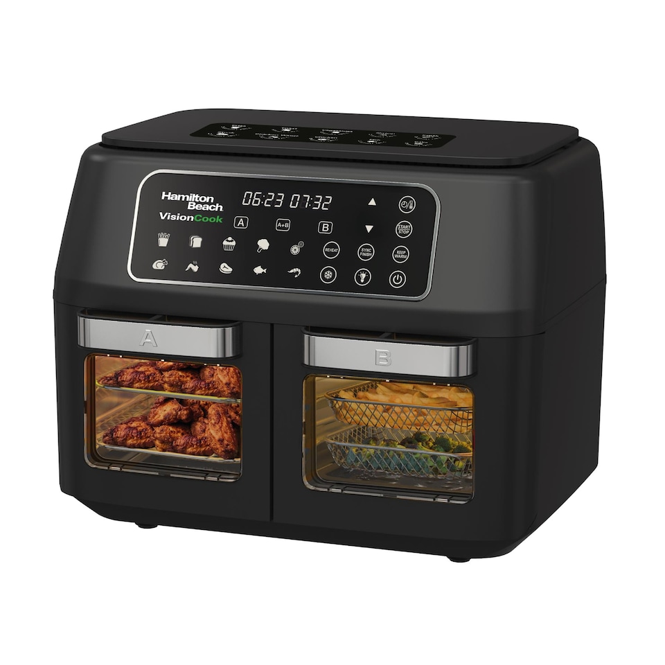 image 1 of Hamilton Beach VisionCook 11L Digital Dual Air Fryer Oven