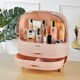 image 3 of Living and Home Dustproof and Waterproof Makeup Organizer - Rose Pink - S size