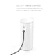 image 4 of Simplehuman 266ml Rechargeable Sensor Soap Pump, Automatic Hand Motion Soap Dispenser, White Steel