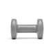 image 5 of Reebok 4kg Vinyl-Coated Dumbbell Pair - Cast Iron Core, Anti-Roll (Grey) | Multi | Grey | One Size