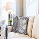image 3 of English Garden Cushion Cover Grey Grey | Grey