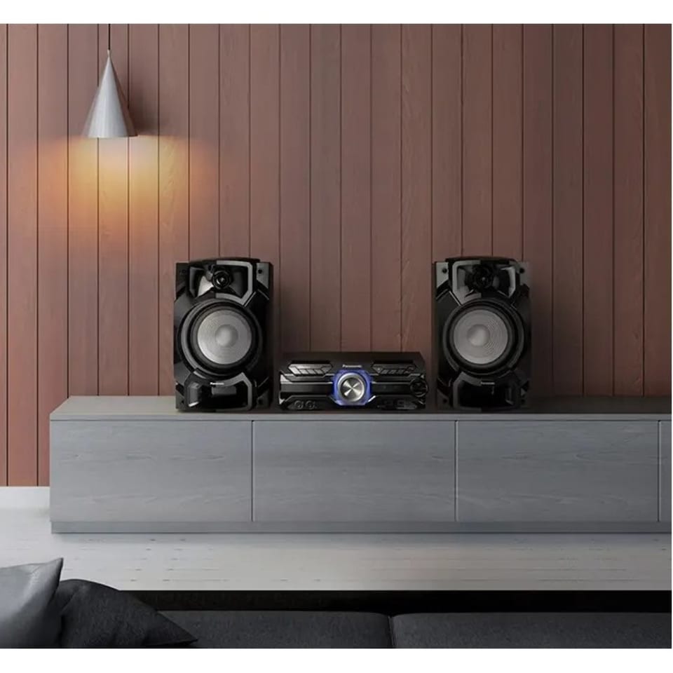 image 1 of Panasonic SC-AKX520E-K 650W High Power Audio System with CD, DJ & Karaoke Effects