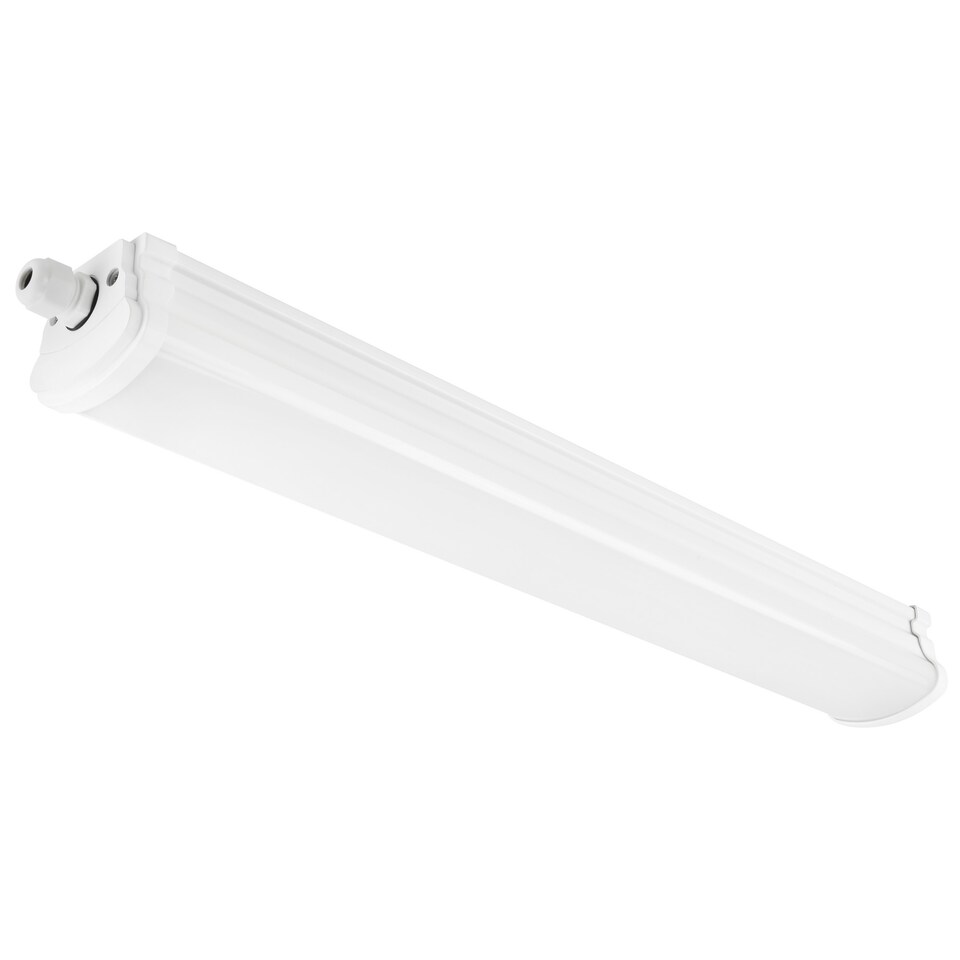 image 1 of Oakland 60 Double | Batten Light Fitting | White