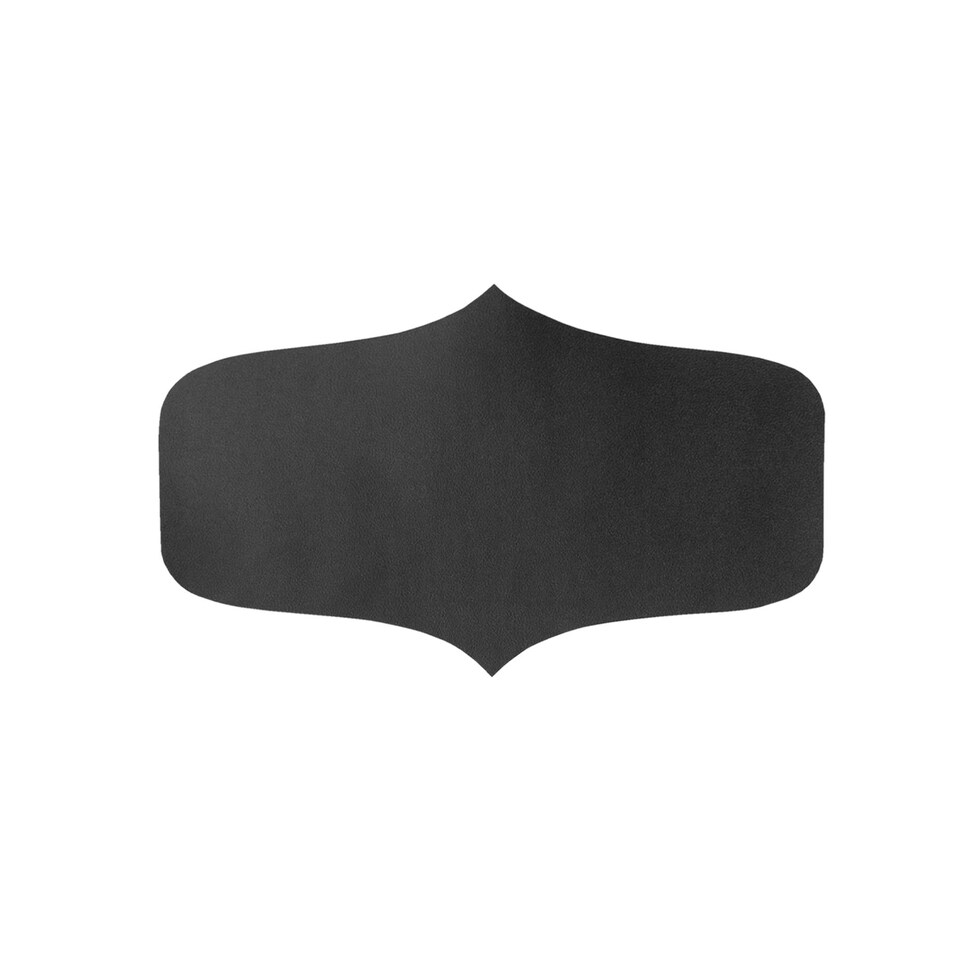 image 1 of Argon Tableware Glass Storage Jar Labels - Small - Black - Pack of 6