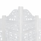 image 3 of 4 Panel Heavy Duty Carved  Screen Wooden Gamla Design Room Divider White 200 x 180 cm | White | White | 200 x 180 cm