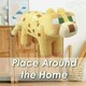 image 5 of Minecraft Ocelot Soft Toy Clip On Video Game Character-Officially Licensed Toy Plush 13cm Yellow