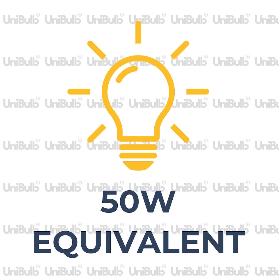 image 1 of UniBulb LED GU10 345lm 3.6W 4000K (Cool White) Dimmable Light Bulb - Pack of 1 | White | Cool White | 1